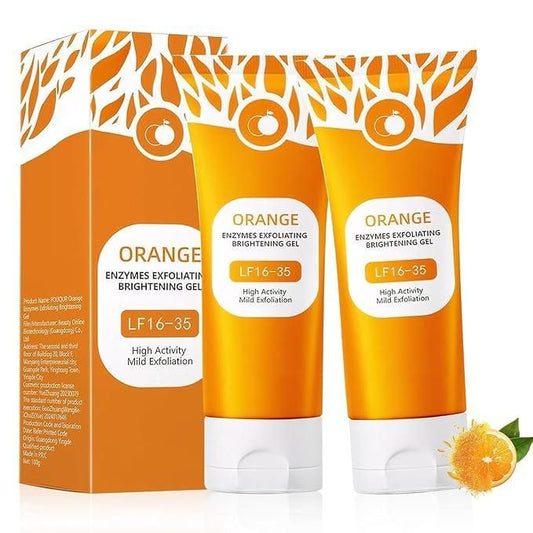 Orange Enzymes Exfoliating Brightening Gel 100g – Deep Pore Cleansing & Glow Gel