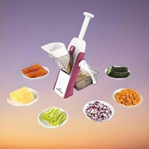 Adjustable Vegetable Chopper & Mandoline Slicer – Stainless Steel Kitchen Cutter (1.5kg)