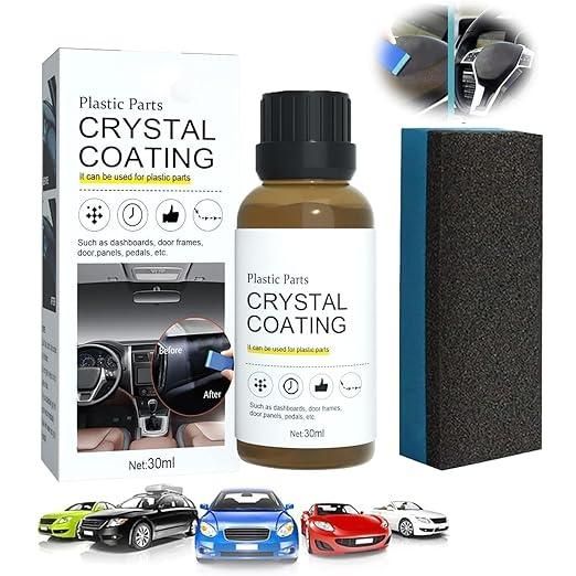 Plastic Crystal Coating 30ml (Pack of 1) – Car Dashboard & Interior Restorer Liquid