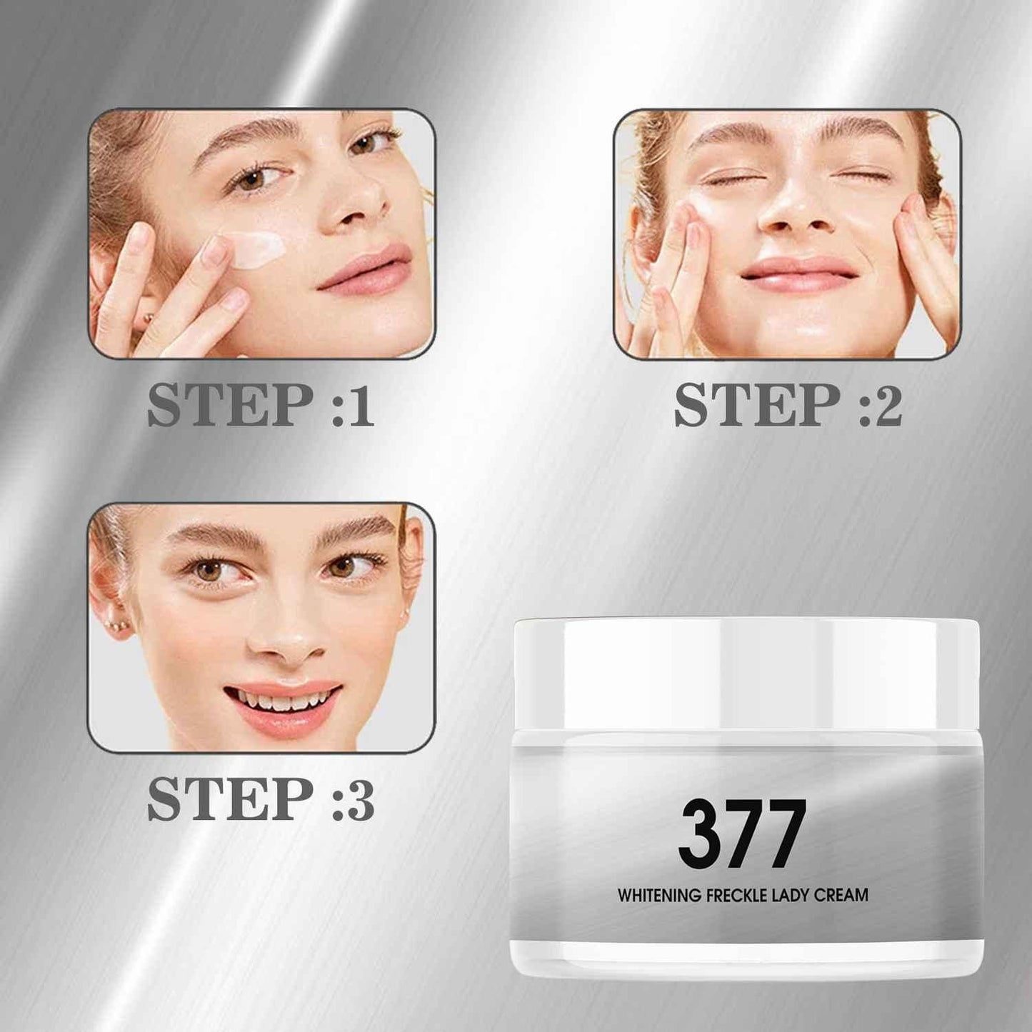 377 Whitening Freckle Cream (Pack of 2) – Dark Spot & Skin Brightening Cream