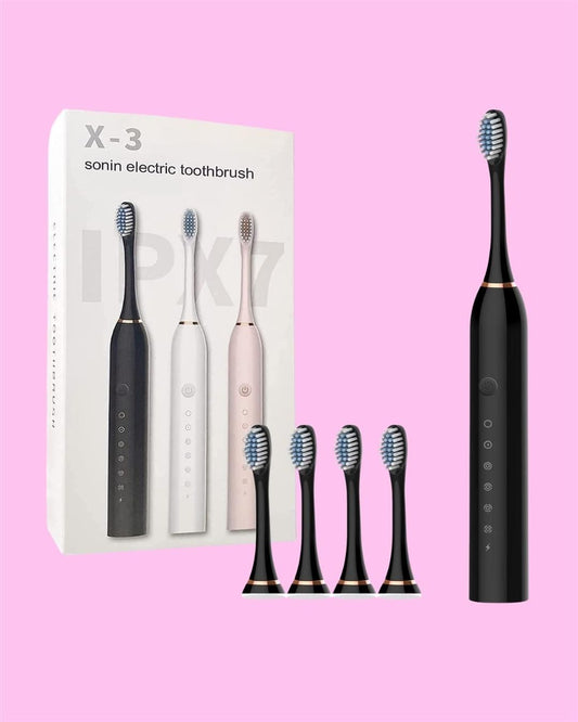 Electric Toothbrush – Teeth & Gums Care Rechargeable Brush for Deep Cleaning