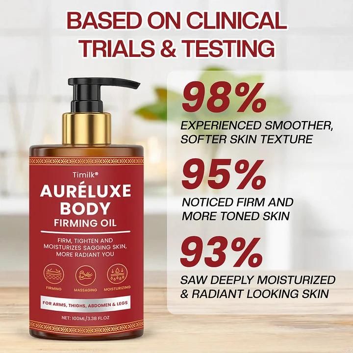 Aureluxe Body Firming Oil 100ml – Skin Tightening & Deep Moisturizing Oil