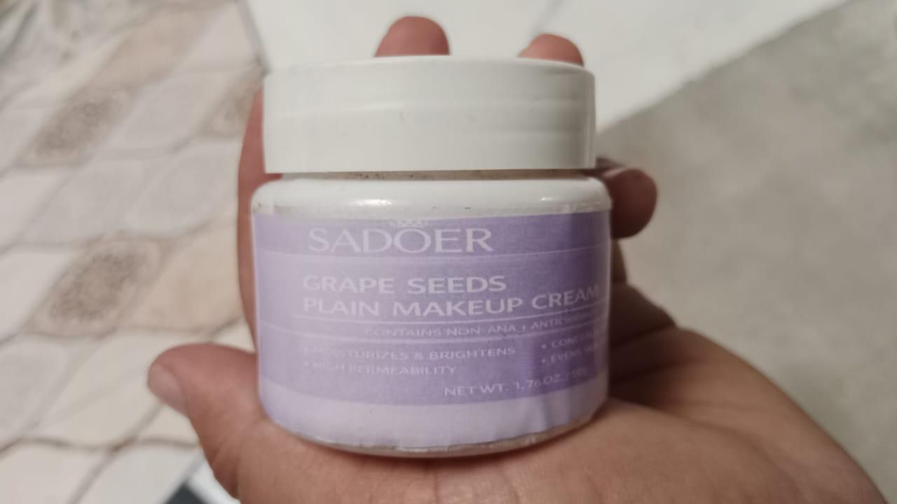Grape Seed Tone-Up Cream 50g – Skin Brightening & Hydrating Glow Cream