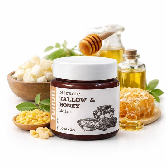 Miracle Tallow & Honey Balm 60ml – Deep Moisturizing & Skin Repair Cream