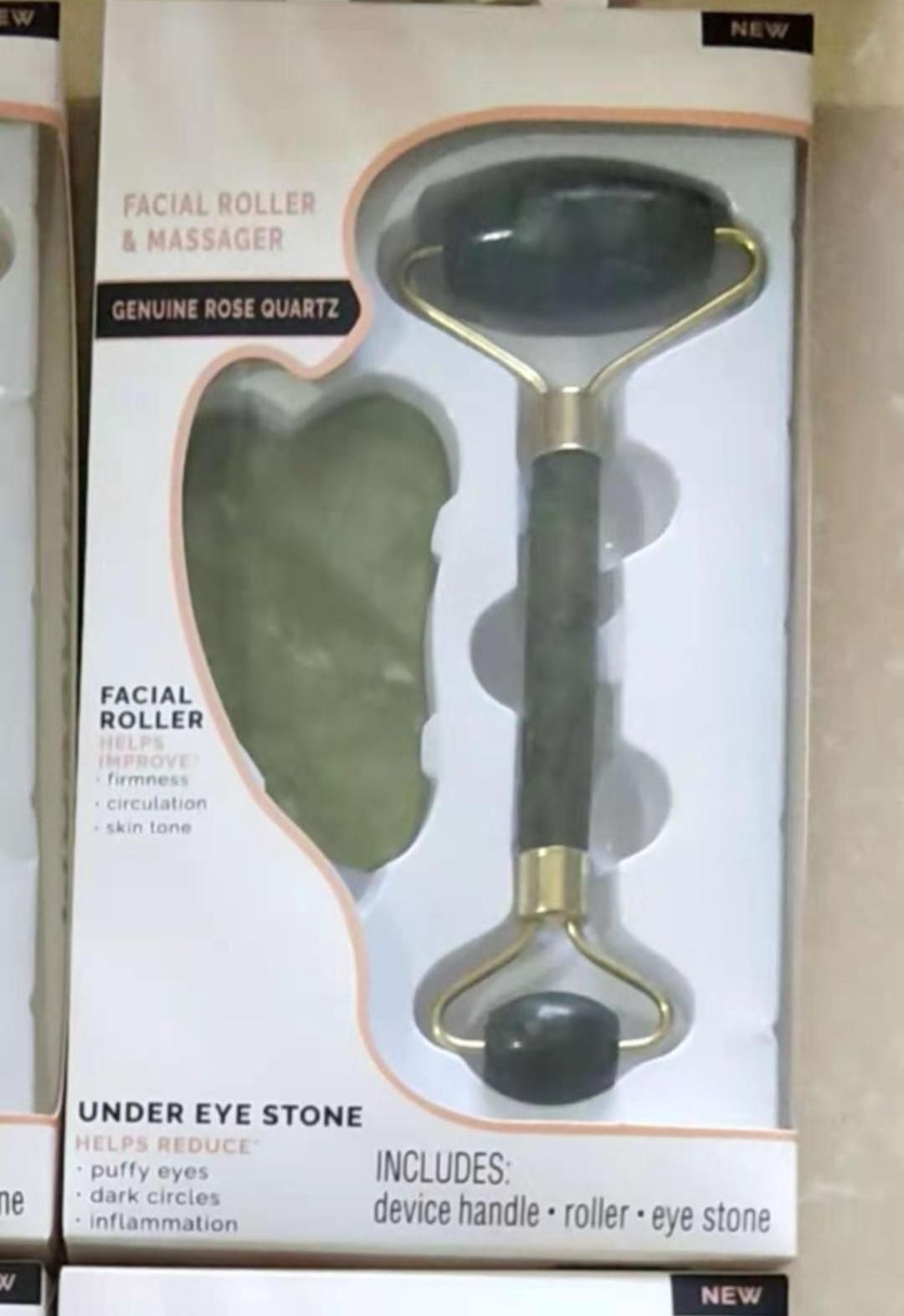 Jade Facial Roller & Massager – Skin Lifting & Glow Boost Face Roller